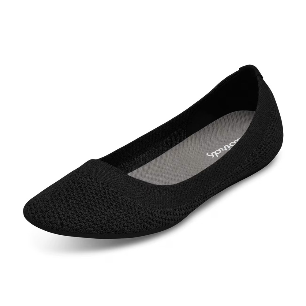 Allbirds Black Knit Flats